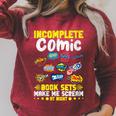Comics Collector Gear Comic Book Collecting Comics Lover Raglan Sleeve Sweatshirt Heather Dust Comics Collector Gear Comic Book Collecting Comics Lover Raglan Sleeve Sweatshirt Heather Dust