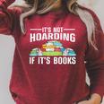 Cool Books Art Men Women Read Books Bookworm Library Reading Raglan Sleeve Sweatshirt Heather Dust