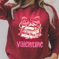 Coquette Bow All Booked For Valentine Book Lover Bookish Raglan Sleeve Sweatshirt Heather Dust Coquette Bow All Booked For Valentine Book Lover Bookish Raglan Sleeve Sweatshirt Heather Dust