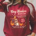 Cozy Reader Book-Club Fall Bookish Booktrovert Librarian Raglan Sleeve Sweatshirt Heather Dust Cozy Reader Book-Club Fall Bookish Booktrovert Librarian Raglan Sleeve Sweatshirt Heather Dust