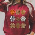 Cute Animal Kids Toddler Boys Animal Book Lover Teacher Raglan Sleeve Sweatshirt Heather Dust