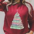Cute Bookmas Christmas Book Tree Book Lover Teacher Raglan Sleeve Sweatshirt Heather Dust Cute Bookmas Christmas Book Tree Book Lover Teacher Raglan Sleeve Sweatshirt Heather Dust