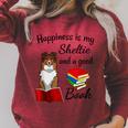 Cute Happiness Is Sheltie And Books Sheltie Mom Raglan Sleeve Sweatshirt Heather Dust Cute Happiness Is Sheltie And Books Sheltie Mom Raglan Sleeve Sweatshirt Heather Dust