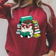 Cute Hedgehog Reading A Book Nerd Readers Raglan Sleeve Sweatshirt Heather Dust Cute Hedgehog Reading A Book Nerd Readers Raglan Sleeve Sweatshirt Heather Dust