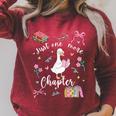 Cute Just One More Chapter Silly Goose Book Club Raglan Sleeve Sweatshirt Heather Dust Cute Just One More Chapter Silly Goose Book Club Raglan Sleeve Sweatshirt Heather Dust