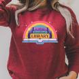 Cute Reading Book Lover Support Your Local Library Rainbow Raglan Sleeve Sweatshirt Heather Dust Cute Reading Book Lover Support Your Local Library Rainbow Raglan Sleeve Sweatshirt Heather Dust