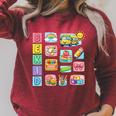 Cute Teacher Life With Crayons Rainbow Books Apple School Raglan Sleeve Sweatshirt Heather Dust Cute Teacher Life With Crayons Rainbow Books Apple School Raglan Sleeve Sweatshirt Heather Dust