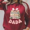 Dada Book First Chapter Birthday Family Matching Party Performance Raglan Sleeve Sweatshirt Heather Dust Dada Book First Chapter Birthday Family Matching Party Performance Raglan Sleeve Sweatshirt Heather Dust