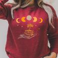 Dark Academia Clothing Book Of Life Raglan Sleeve Sweatshirt Heather Dust Dark Academia Clothing Book Of Life Raglan Sleeve Sweatshirt Heather Dust