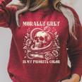 Dark Romance Book Villain Morally Grey Is My Favorite Color Raglan Sleeve Sweatshirt Heather Dust Dark Romance Book Villain Morally Grey Is My Favorite Color Raglan Sleeve Sweatshirt Heather Dust