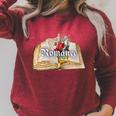 Dark Romance Girly Book Raglan Sleeve Sweatshirt Heather Dust