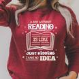 A Day Without Reading Is Like Just Kidding Books Reading Raglan Sleeve Sweatshirt Heather Dust A Day Without Reading Is Like Just Kidding Books Reading Raglan Sleeve Sweatshirt Heather Dust