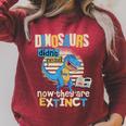 Dinosaurs Didn't Read Shirt Reading Librarian Book Boys Girl Raglan Sleeve Sweatshirt Heather Dust Dinosaurs Didn't Read Shirt Reading Librarian Book Boys Girl Raglan Sleeve Sweatshirt Heather Dust