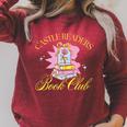 Disney Beauty And The Beast Belle Castle Readers Book Club Raglan Sleeve Sweatshirt Heather Dust Disney Beauty And The Beast Belle Castle Readers Book Club Raglan Sleeve Sweatshirt Heather Dust