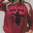 Disney The Jungle Book Papa Bear Raglan Sleeve Sweatshirt Heather Dust