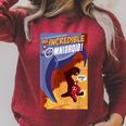 Disney Pixar The Incredibles Omnidroid Comic Book Cover Raglan Sleeve Sweatshirt Heather Dust Disney Pixar The Incredibles Omnidroid Comic Book Cover Raglan Sleeve Sweatshirt Heather Dust
