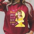 Disney Princess Never Judge A Book By Its Cover Raglan Sleeve Sweatshirt Heather Dust Disney Princess Never Judge A Book By Its Cover Raglan Sleeve Sweatshirt Heather Dust