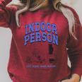 DOAWK Indoor Person Eat Sleep Game Repeat Book Series Raglan Sleeve Sweatshirt Heather Dust DOAWK Indoor Person Eat Sleep Game Repeat Book Series Raglan Sleeve Sweatshirt Heather Dust