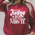 Don't Judge A Book By Its Movie Bookworm Book Lover Readers Raglan Sleeve Sweatshirt Heather Dust Don't Judge A Book By Its Movie Bookworm Book Lover Readers Raglan Sleeve Sweatshirt Heather Dust