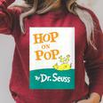 Dr Seuss Hop On Pop Book Cover Raglan Sleeve Sweatshirt Heather Dust Dr Seuss Hop On Pop Book Cover Raglan Sleeve Sweatshirt Heather Dust
