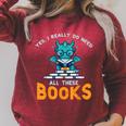 Dragon Yes I Really Need All Books Geek Kids Men Women Raglan Sleeve Sweatshirt Heather Dust