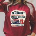 In My Dream World Books Are Free Coffee Healthy Raglan Sleeve Sweatshirt Heather Dust In My Dream World Books Are Free Coffee Healthy Raglan Sleeve Sweatshirt Heather Dust
