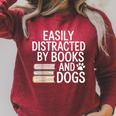 Easily Distracted By Books And Dogs Reading Dog Lovers Raglan Sleeve Sweatshirt Heather Dust Easily Distracted By Books And Dogs Reading Dog Lovers Raglan Sleeve Sweatshirt Heather Dust