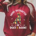Easily Distracted By Dog And Books Shirt Reading Lover Girls Comfort Colors Crop Top Raglan Sleeve Sweatshirt Heather Dust Easily Distracted By Dog And Books Shirt Reading Lover Girls Comfort Colors Crop Top Raglan Sleeve Sweatshirt Heather Dust