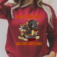 Easily Distracted By Dragon And Books Cute Dragon Read Book Raglan Sleeve Sweatshirt Heather Dust Easily Distracted By Dragon And Books Cute Dragon Read Book Raglan Sleeve Sweatshirt Heather Dust
