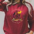 Easily Distracted By Dragons And Books Nerd Red Dragon Raglan Sleeve Sweatshirt Heather Dust