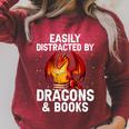 Easily Distracted By Dragons And Books Reading Raglan Sleeve Sweatshirt Heather Dust Easily Distracted By Dragons And Books Reading Raglan Sleeve Sweatshirt Heather Dust