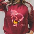 Eric Carle 10 Little Rubber Ducks Flamingo Children's Book Raglan Sleeve Sweatshirt Heather Dust Eric Carle 10 Little Rubber Ducks Flamingo Children's Book Raglan Sleeve Sweatshirt Heather Dust