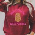 What Excellent Boiled Potatoes Literature Book Kawaii Potato Raglan Sleeve Sweatshirt Heather Dust What Excellent Boiled Potatoes Literature Book Kawaii Potato Raglan Sleeve Sweatshirt Heather Dust