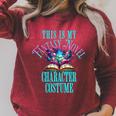 Fantasy Novel Character This Is My Book Character Costume Raglan Sleeve Sweatshirt Heather Dust
