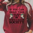 I Was Forced To Put My Book Down & Rejoin Society Book Lover Raglan Sleeve Sweatshirt Heather Dust