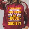 I Was Forced To Put My Book Down Book Lovers Reading Raglan Sleeve Sweatshirt Heather Dust I Was Forced To Put My Book Down Book Lovers Reading Raglan Sleeve Sweatshirt Heather Dust