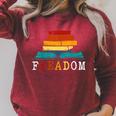 Freadom Read Banned Books Reader Bookworm Raglan Sleeve Sweatshirt Heather Dust Freadom Read Banned Books Reader Bookworm Raglan Sleeve Sweatshirt Heather Dust