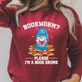 Garden Gnomes Bookworm Please Im A Book Gnome Book Lover Raglan Sleeve Sweatshirt Heather Dust Garden Gnomes Bookworm Please Im A Book Gnome Book Lover Raglan Sleeve Sweatshirt Heather Dust