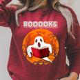 Ghost Reading Books Teacher Halloween Men Women Raglan Sleeve Sweatshirt Heather Dust Ghost Reading Books Teacher Halloween Men Women Raglan Sleeve Sweatshirt Heather Dust