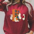 Ghosts Reading Books Teacher Halloween Librarian Boooks Raglan Sleeve Sweatshirt Heather Dust Ghosts Reading Books Teacher Halloween Librarian Boooks Raglan Sleeve Sweatshirt Heather Dust