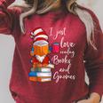 Gnome Shirt Women Girls Book Lover Reading Club Gnome Lover Raglan Sleeve Sweatshirt Heather Dust Gnome Shirt Women Girls Book Lover Reading Club Gnome Lover Raglan Sleeve Sweatshirt Heather Dust