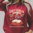 Goblin Reading Club Book Smut Romance Novel Reader Raglan Sleeve Sweatshirt Heather Dust Goblin Reading Club Book Smut Romance Novel Reader Raglan Sleeve Sweatshirt Heather Dust