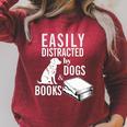 Golden Retriever Easily Distracted By Books And Dogs Premium Tri-Blend Raglan Sleeve Sweatshirt Heather Dust Golden Retriever Easily Distracted By Books And Dogs Premium Tri-Blend Raglan Sleeve Sweatshirt Heather Dust