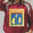 Goldilocks And The Three Bears Book Cover Raglan Sleeve Sweatshirt Heather Dust Goldilocks And The Three Bears Book Cover Raglan Sleeve Sweatshirt Heather Dust
