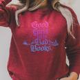 Good Girls Fall For Bad Books Smut Bookish Quote Raglan Sleeve Sweatshirt Heather Dust Good Girls Fall For Bad Books Smut Bookish Quote Raglan Sleeve Sweatshirt Heather Dust
