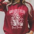 Good Girls Read Bad Books Smut Reader Dark Romance Premium Tri-Blend Raglan Sleeve Sweatshirt Heather Dust Good Girls Read Bad Books Smut Reader Dark Romance Premium Tri-Blend Raglan Sleeve Sweatshirt Heather Dust