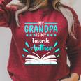 My Grandpa Is My Favorite Author Write Book Raglan Sleeve Sweatshirt Heather Dust My Grandpa Is My Favorite Author Write Book Raglan Sleeve Sweatshirt Heather Dust