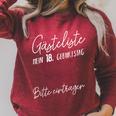 Guest Book My 18 Birthday Party Celebration Adult Raglan Sleeve Sweatshirt Heather Dust