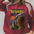 Halloween Horror Vintage Werewolf Comic Book Retro Raglan Sleeve Sweatshirt Heather Dust Halloween Horror Vintage Werewolf Comic Book Retro Raglan Sleeve Sweatshirt Heather Dust