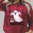 Halloween Teacher Librarian Books Reading Ghost Pun BOOOOKS For Men Women Kids Raglan Sleeve Sweatshirt Heather Dust Halloween Teacher Librarian Books Reading Ghost Pun BOOOOKS For Men Women Kids Raglan Sleeve Sweatshirt Heather Dust
